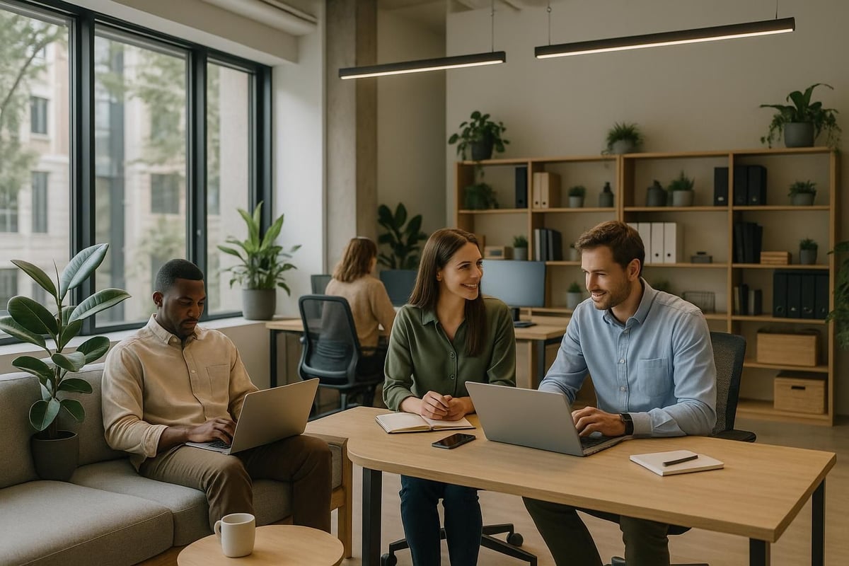 espace de travail positif
