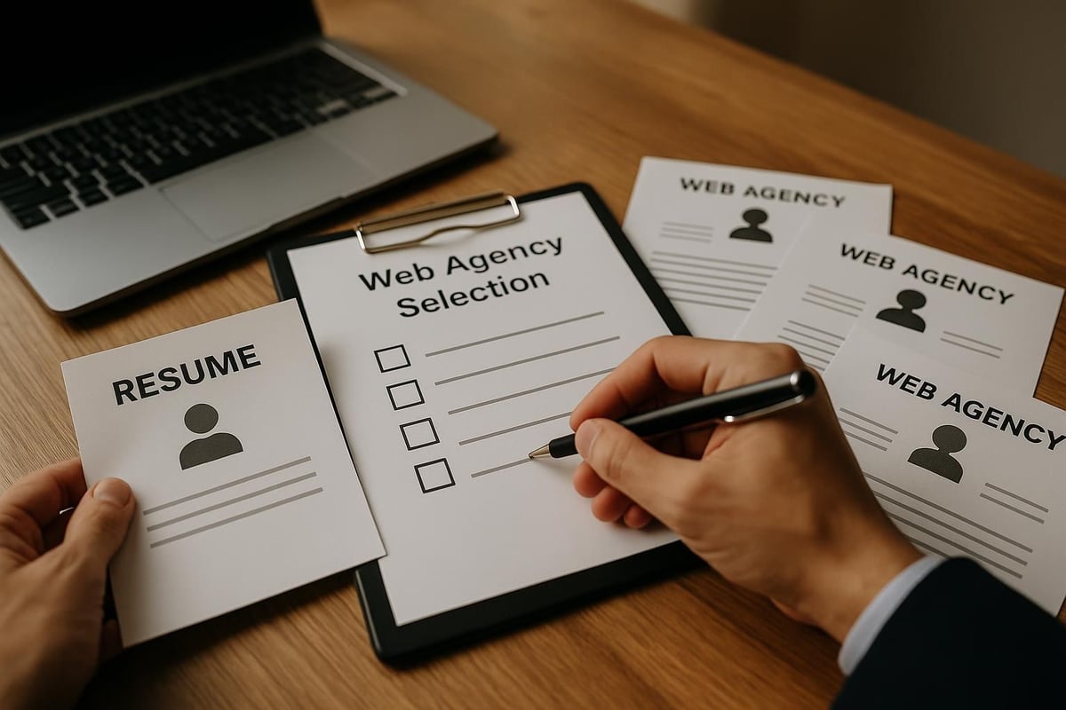 sélection d'agence web