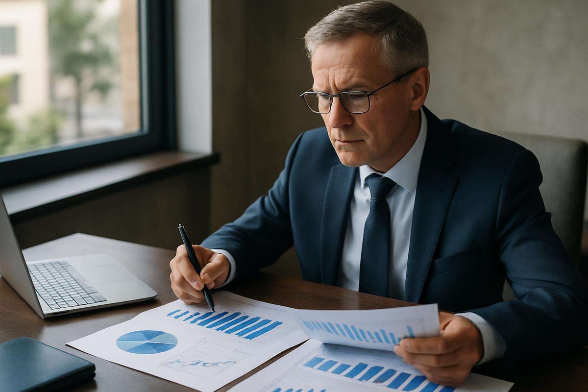 financial dashboard tableau de bord financier