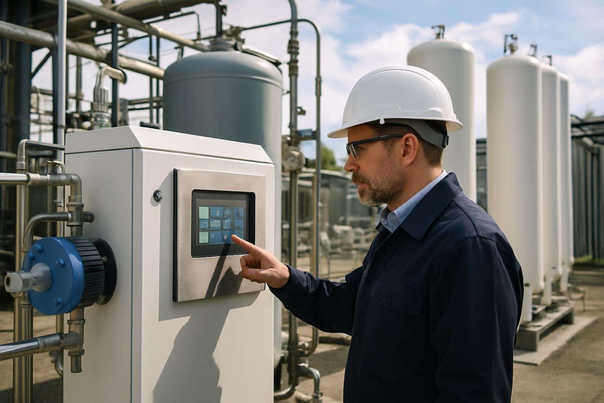 génération de gaz sur site