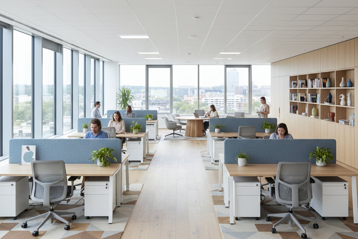 modern office layout