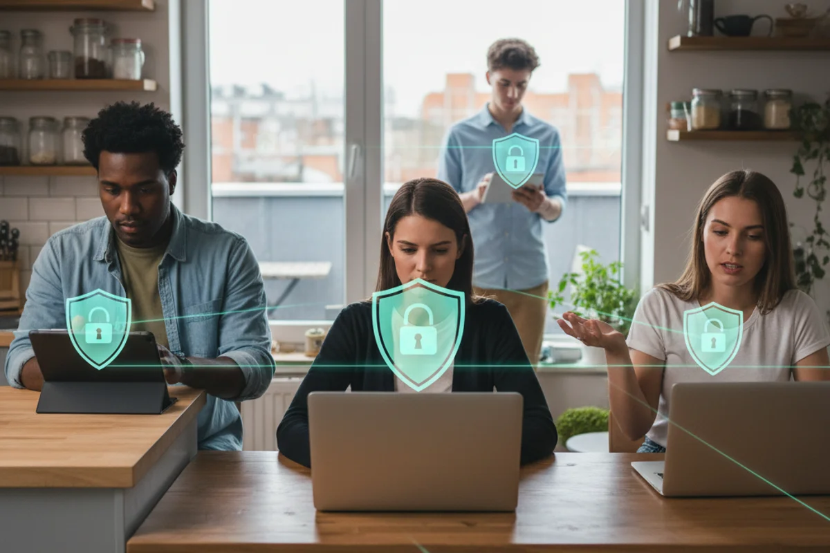 remote work cybersecurity cybersécurité télétravail