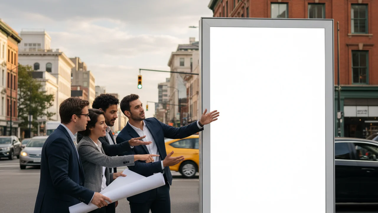 panneau publicitaire personnalisé