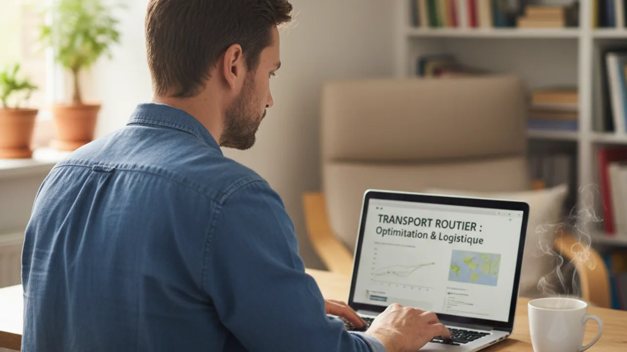Apprenant en formation capacité de transport e-learning