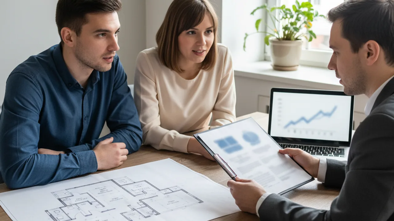Rendez-vous avec un courtier pour préparer un financement immobilier