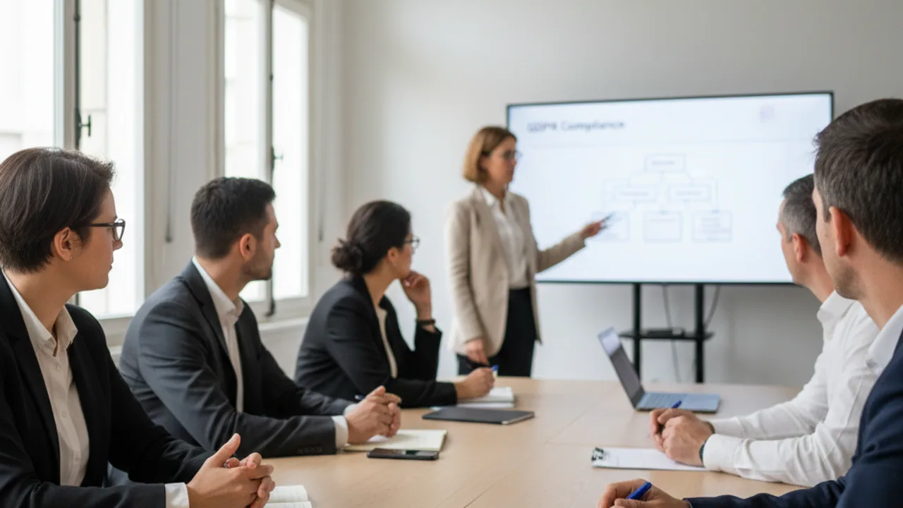 Session de formation RGPD en entreprise