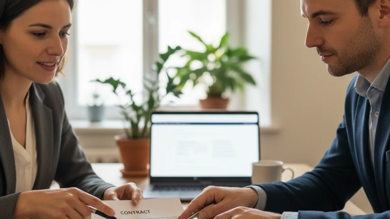 Vérification du contrat de portage salarial avec un conseiller