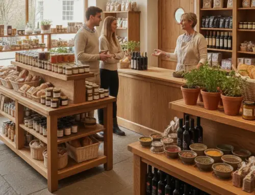 Aménager sa boutique avec des présentoirs en bois pour attirer plus de clients