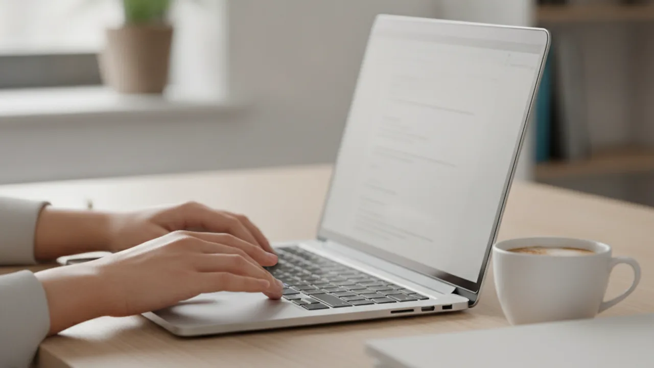 Un dirigeant valide ses formalites en ligne depuis son bureau